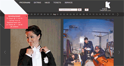 Desktop Screenshot of kleintheater.ch